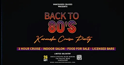 Back to the 80s Karaoke Cruise Party