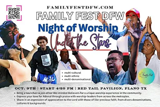 A NIGHT OF WORSHIP UNDER THE STARS @ FAMILY FEST DFW (7th Annual)