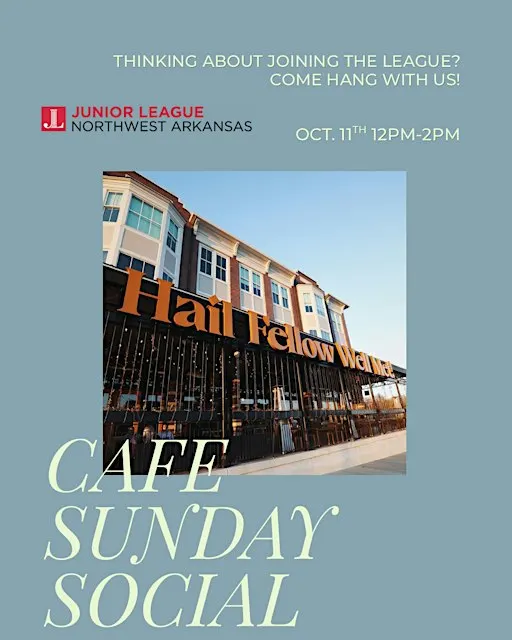 Free: Coffee Chat Junior League Northwest Arkansas