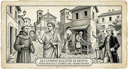 Gli Uomini Illustri di Monti: Personaggi e Storie del Primo Rione