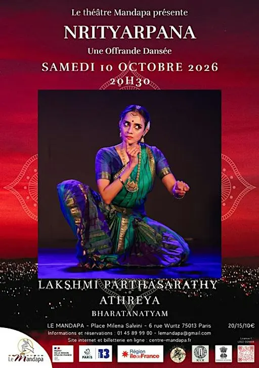 Nrityarpana - Une offrande dansée - Bharatanatyam