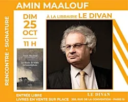 Amin Maalouf de l'Académie française présente son essai « Le Siècle de notre métamorphose »