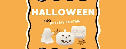 Kids Halloween Pottery Painting, The Boneyard