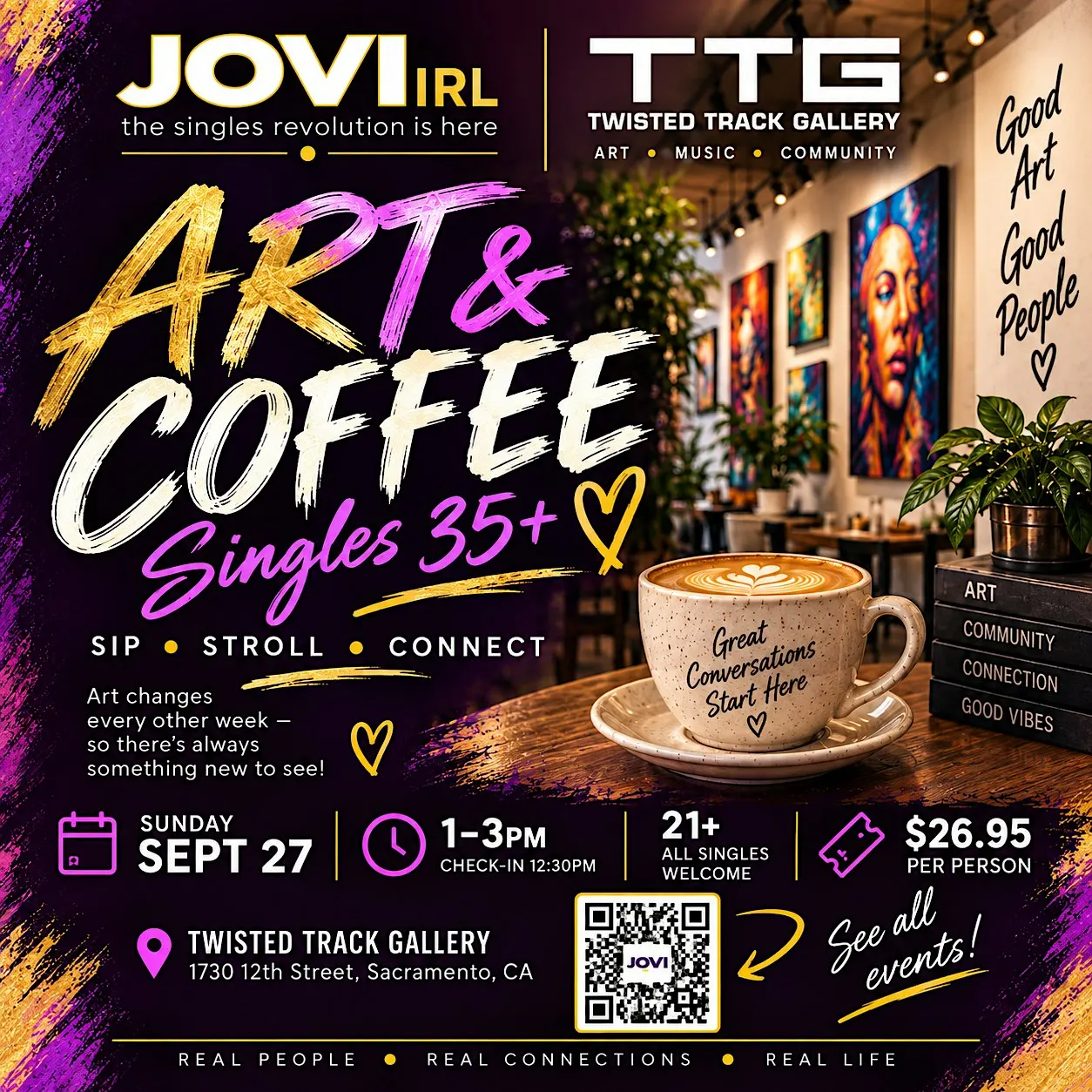Singles Art & Coffee Mix | JOVI