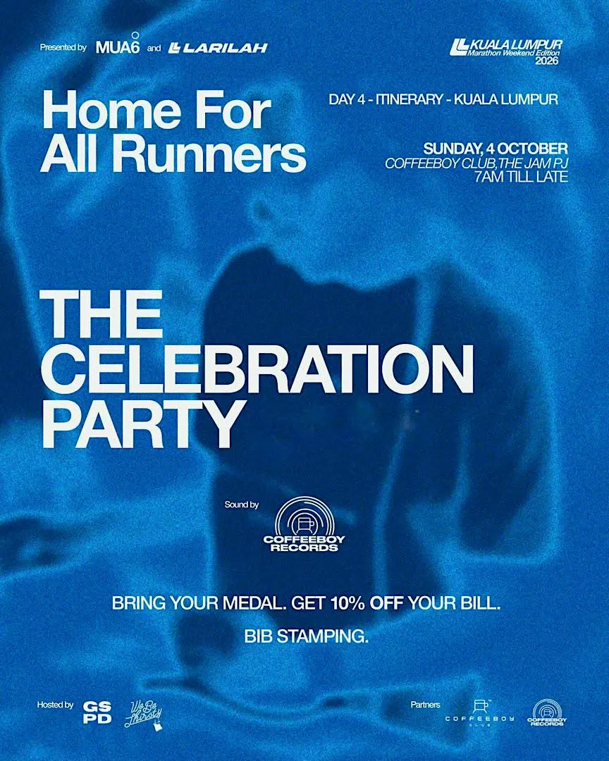 HOME FOR ALL RUNNERS: THE CELEBRATION PARTY