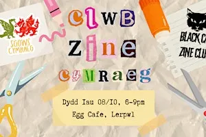 Clwb zine Cymraeg - Sgows Cymraeg x Black Cat Zine Club
