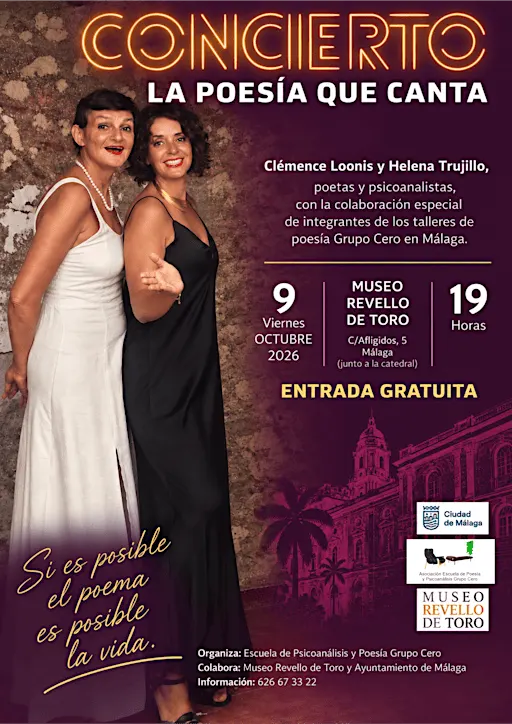 CONCIERTO: LA POESÍA QUE CANTA