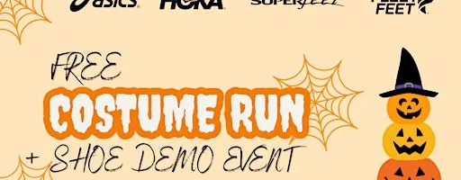 FREE Costume Run & Shoe Demo Event