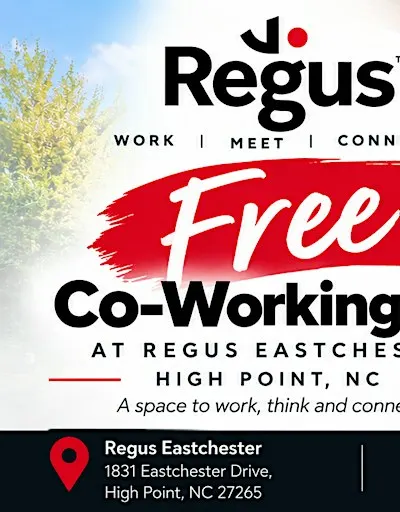 Free Coworking Day at Regus Eastchester in High Point, NC