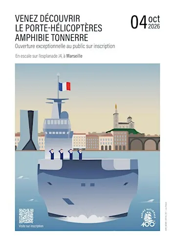 Escale du PHA Tonnerre à Marseille