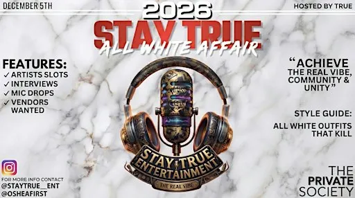 Stay True All White Affair
