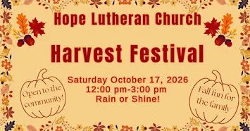 Harvest Festival 2026