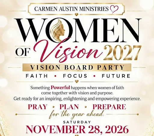 Women of Vision 2027 "Pray-Plan- Prepare" Vision Board Party and Luncheon