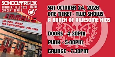 The School of Rock (Punk & Grunge)