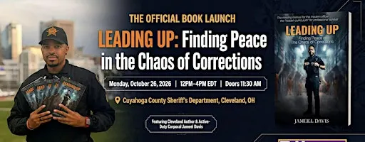 The Historic Official Book Launch: LEADING UP: Finding Peace in the Chaos