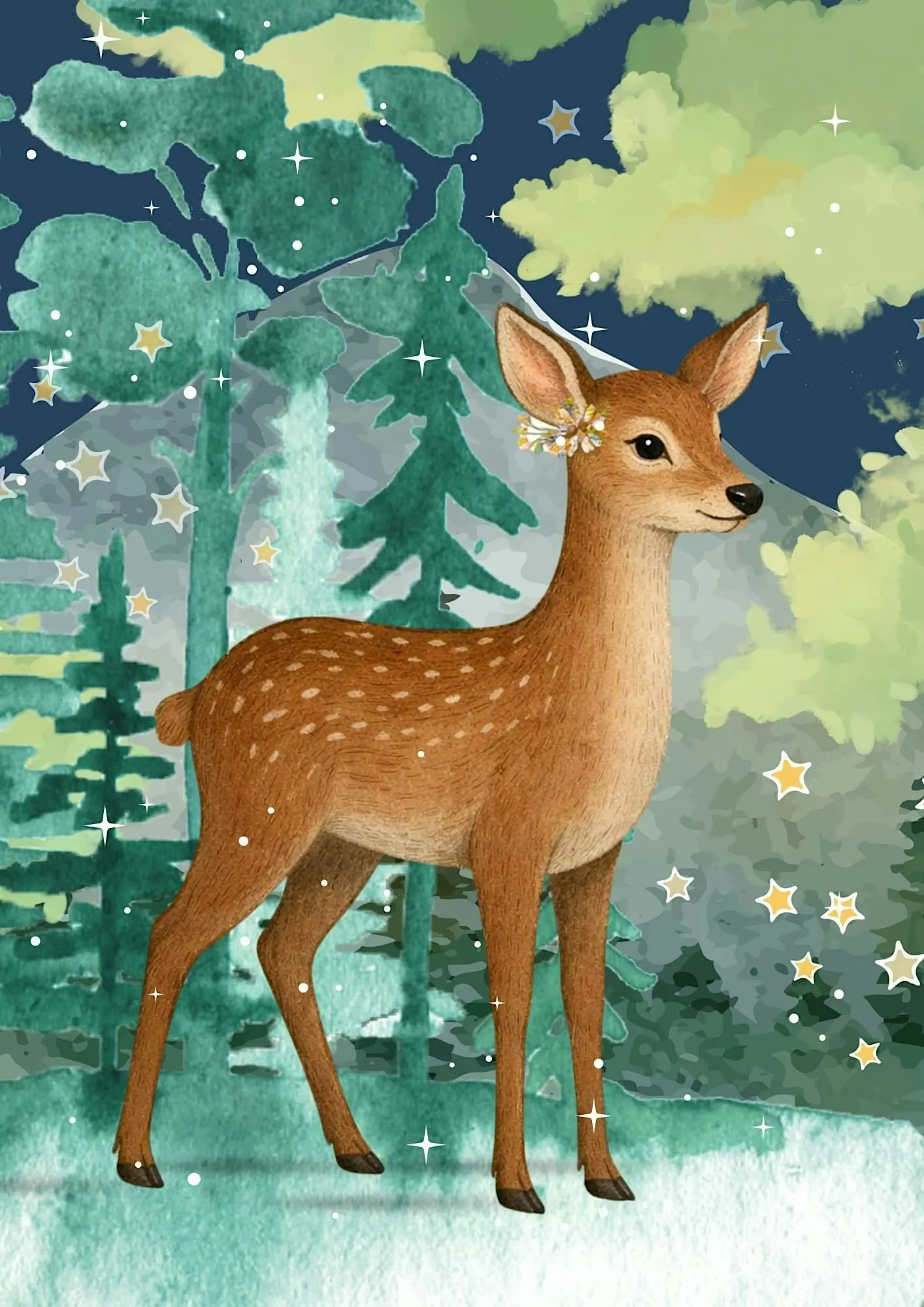 Flossy and Boo performance: Carw /Deer