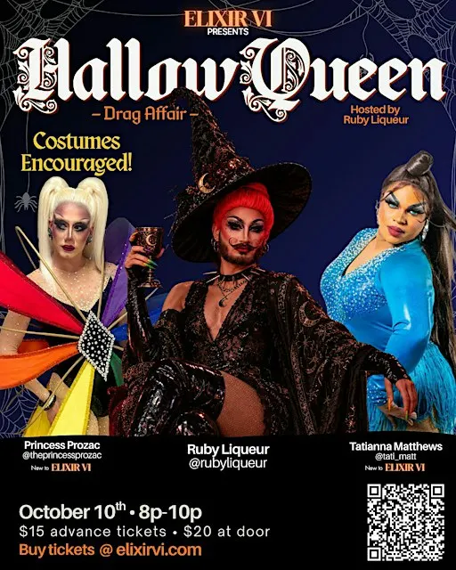 HallowQueen Drag Affair @ Elixir VI