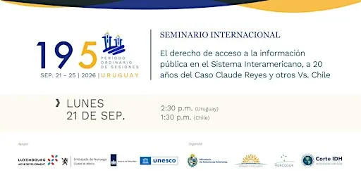 Seminario: El derecho de acceso a la información pública