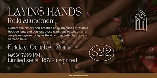 Laying Hands: Reiki Attunement