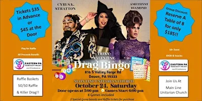 Spooky Spectacular Drag Bingo