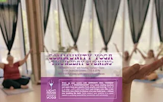 COMMUNITY YOGA *THURSDAY EVENING* *DONATION-BASED*