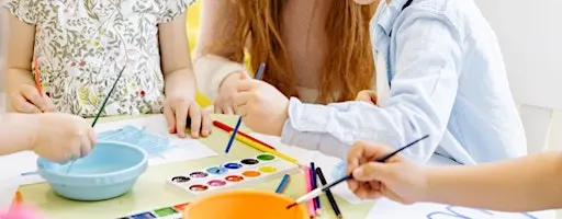 I.C.I. Juniors (ages 3 & 4 yrs old) Monthly Art Program 50-min weekly class