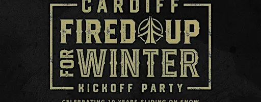 Cardiff's Annual Season Kick Off Party! 10/15 @ the Clubhouse