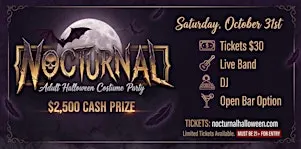 NOCTURNAL: Denver Halloween Costume Party (21+)