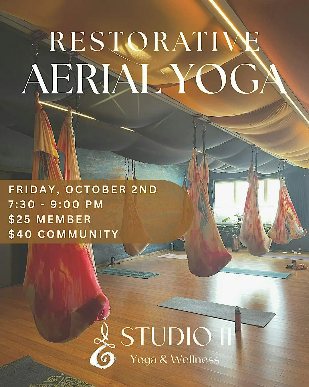 Restorative Aerial Yoga