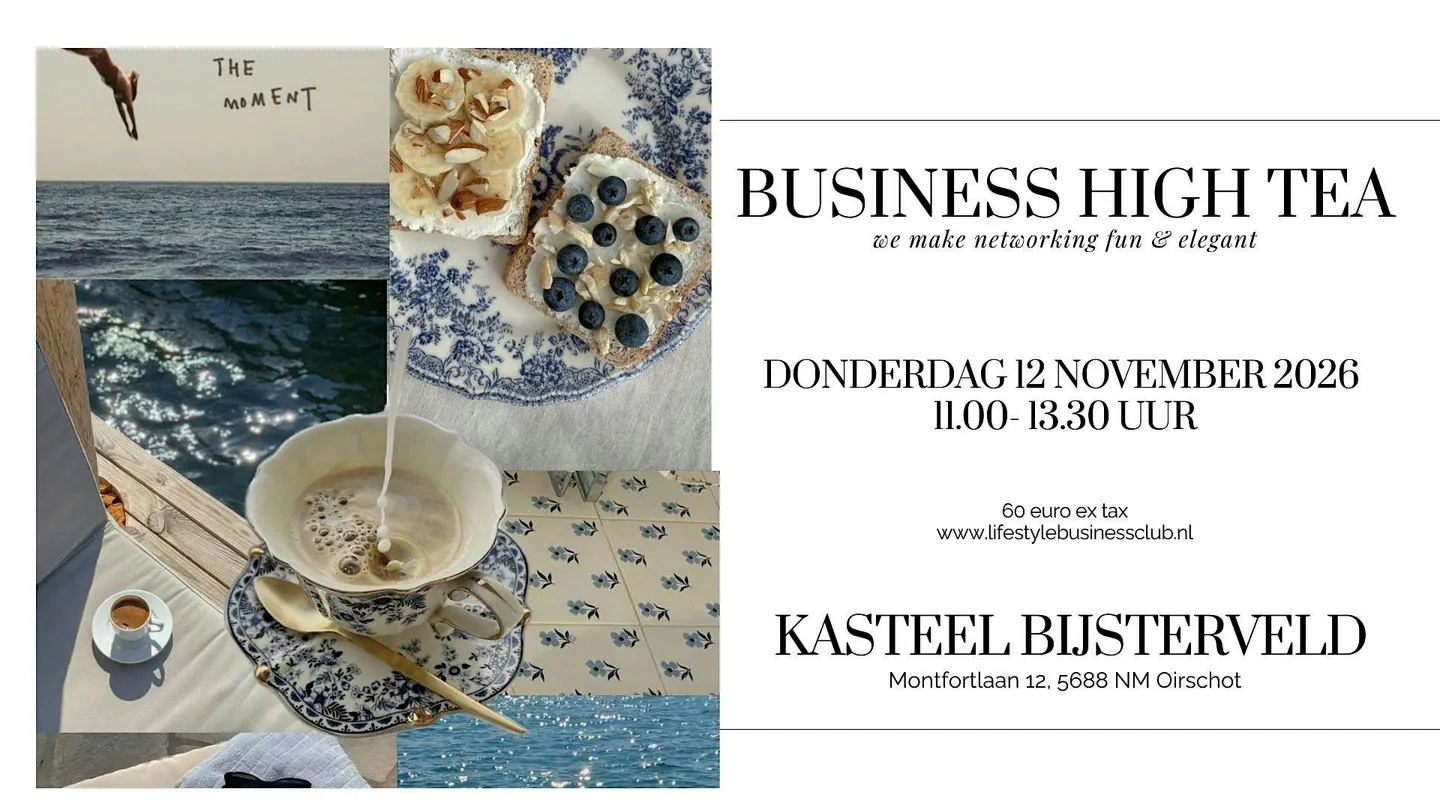 Netwerk Business High Tea at the Castle