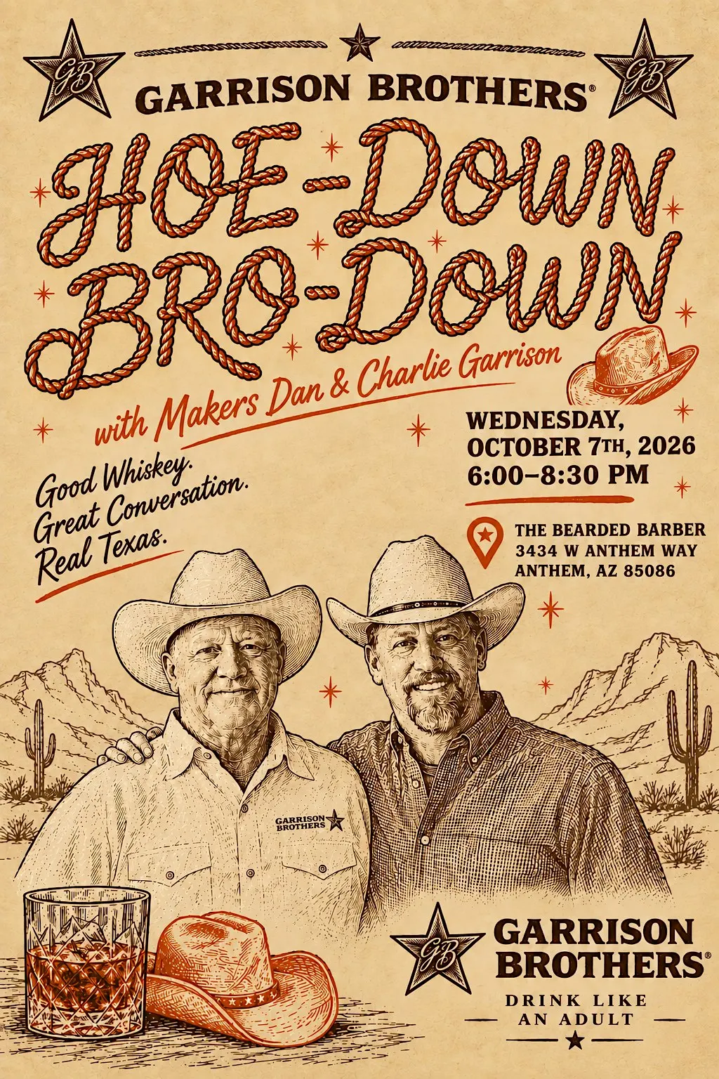 Hoe-Down Bro-Down with The Garrison Whiskey Brothers