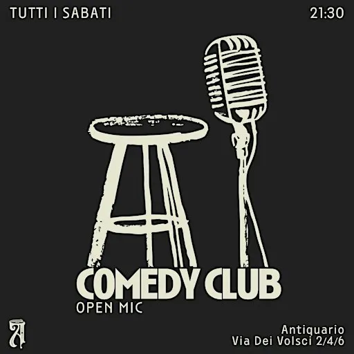 STAND-UP COMEDY CLUB ANTIQUARIO 26/09