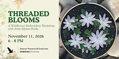 Threaded Blooms: A Wildflower Embroidery Workshop