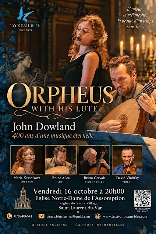 Orpheus with his luth