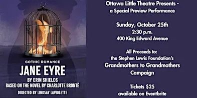 Preview Peformance of Jane Eyre