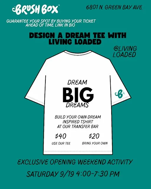 Build a Dream T-shirt Event