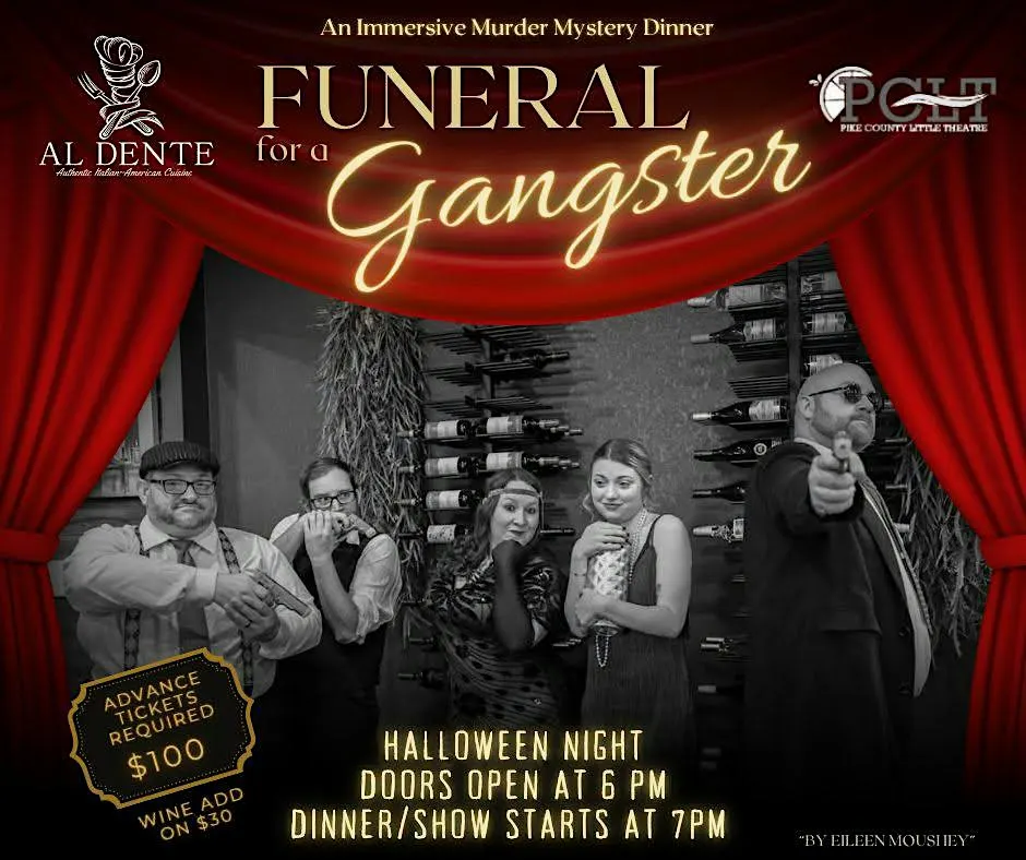 Funeral For A Gangster - An Immersive Murder Mystery Dinner