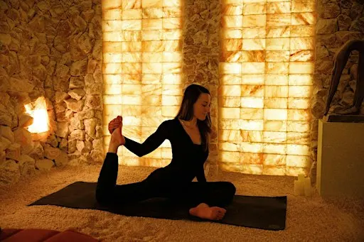 Yin Yoga in the Salt Cave