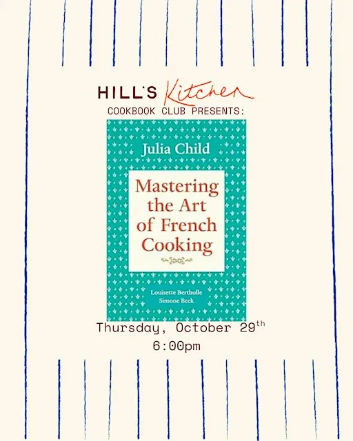 Hill's Kitchen October Cookbook Club