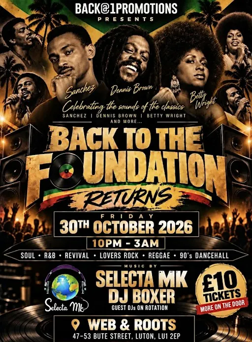 Back@1promotion presents Back to the Foundation