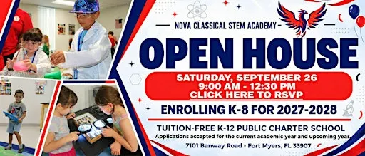 Open House - Nova Classical STEM Academy - Tuition-Free Charter School