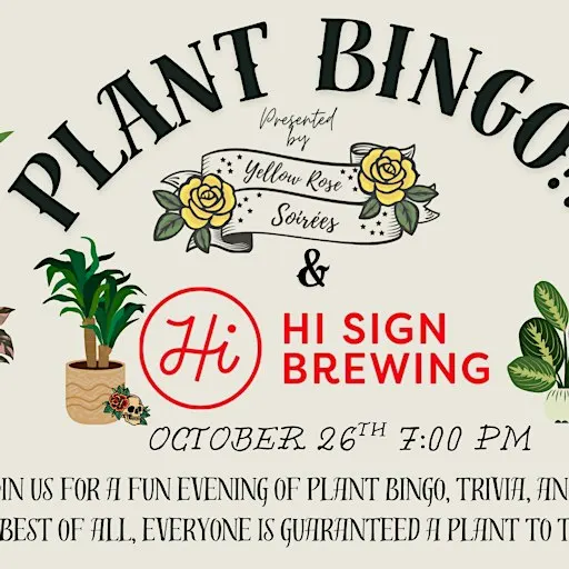 Plant Bingo at Hi Sign- Austin!