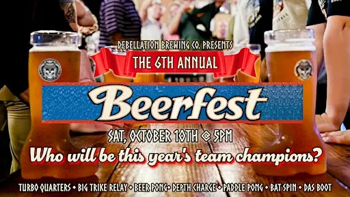 BEERFEST GAMES! NOW OCTOBER 10TH!