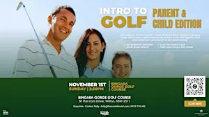 Parent & Child - Intro to Golf Session