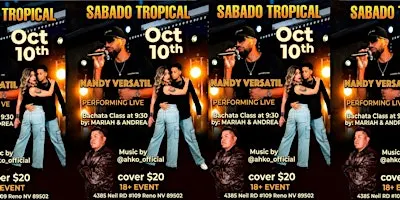 SABADO TROPICAL WITH NANDY VERSATIL