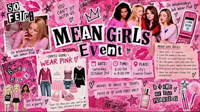 Get in, Bestie! A Pink Craft Night