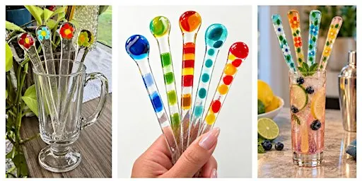 Fused Glass Swizzle Stix Workshop 2:30 - Brighton