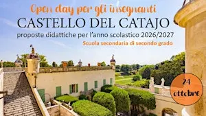 Open Day per insegnanti di scuola secondaria di II grado al Catajo