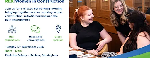 REX Women in Construction | Coffee. Connections. Conversation.
