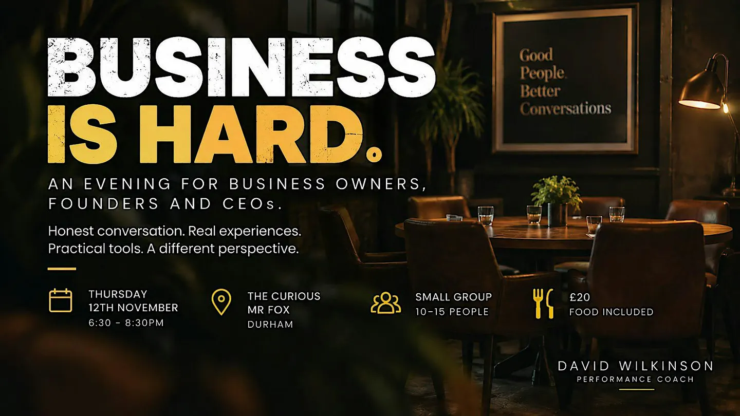 BUSINESS IS HARD.